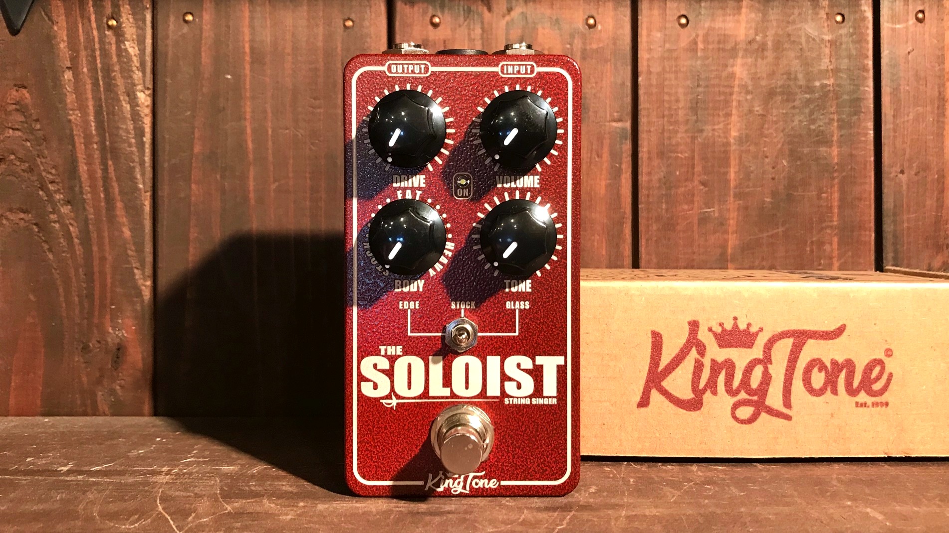 KING TONE GUITAR THE SOLOIST [RED] | TONE BLUE