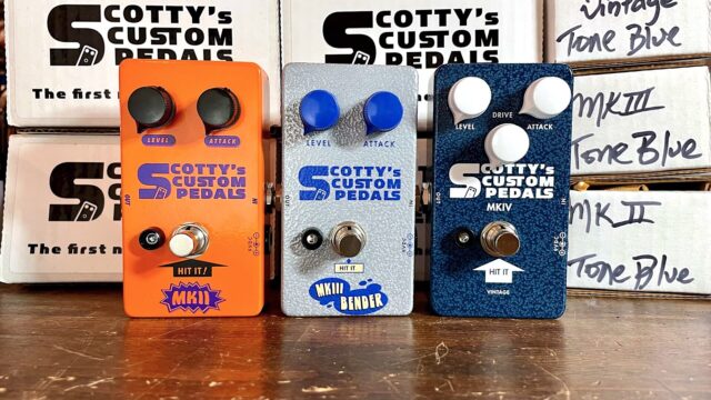 Scotty’s Custom Pedalsスポット販売のお知らせ