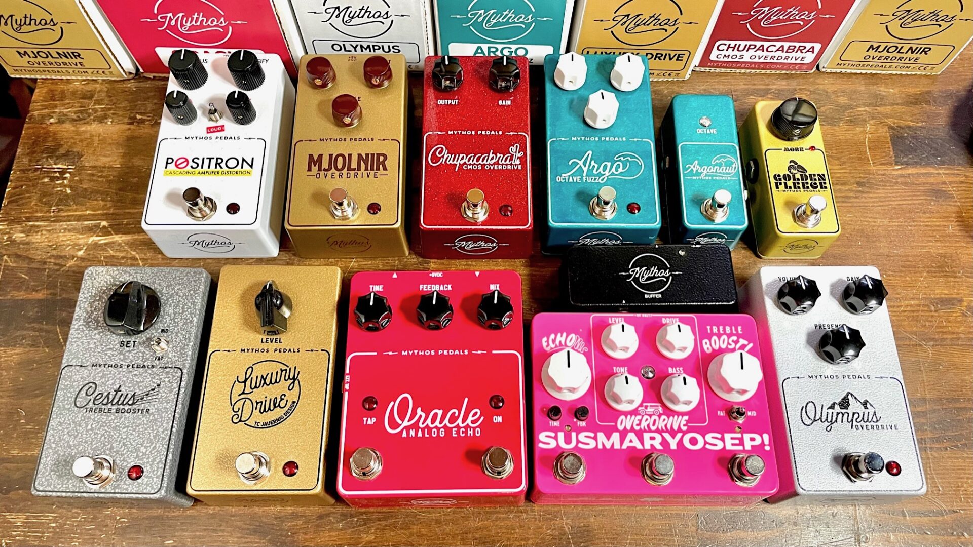 Mythos Pedalsが久々の入荷！ | TONE BLUE