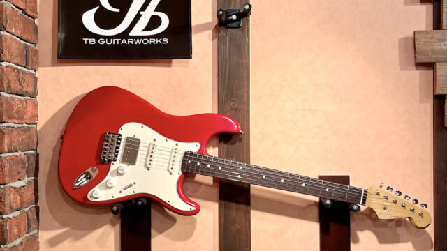 TB Guitarworks SessionMaster Classic SSH SRV Red