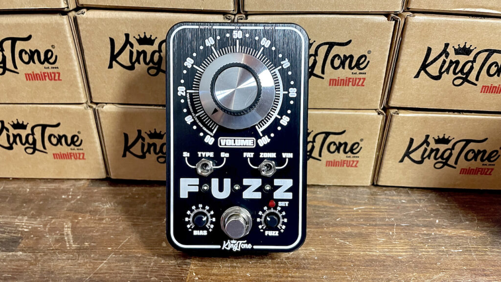 KingTone miniFUZZ V2 Black | TONE BLUE