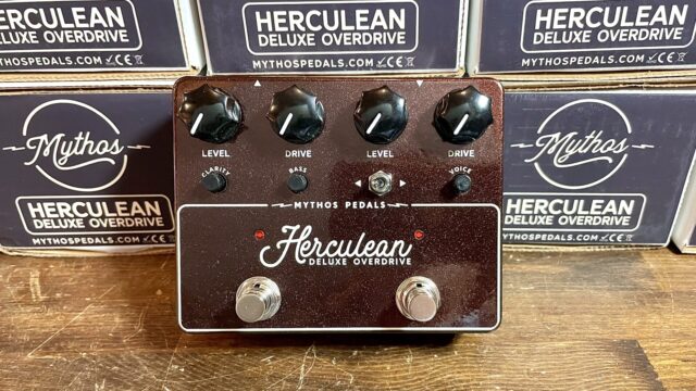 Mythos Pedals Herculean Deluxe 再入荷！