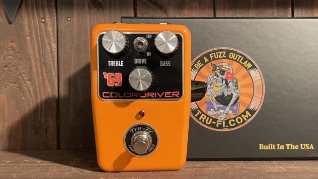 【限定色】Tru-Fi colordriver 9v ファズ Tru-Fi / Colordriver 9V Orange ファズ | イシバシ楽器
