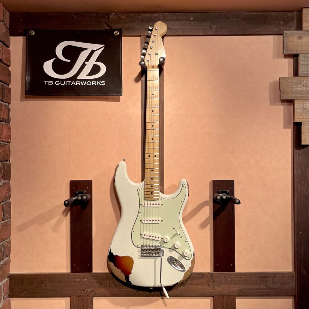 TB Guitarworks Classic-S Olympic White over 3TS Multilayer