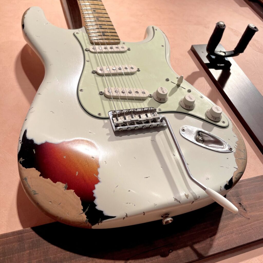 TB Guitarworks Classic-S Olympic White over 3TS Multilayer