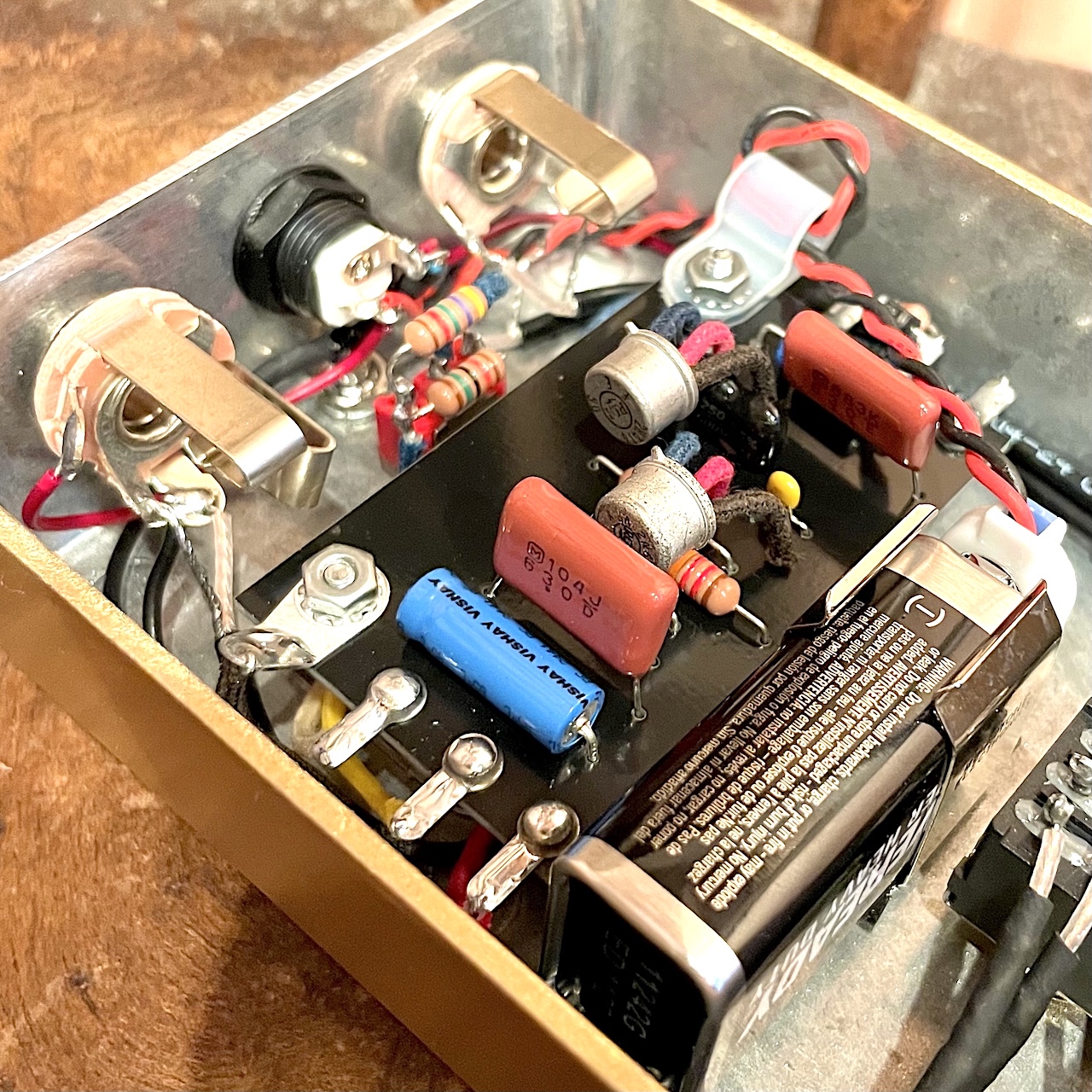 Cunningham Amps MK1.6 Fuzz – RCA Germanium Antique Gold | TONE BLUE