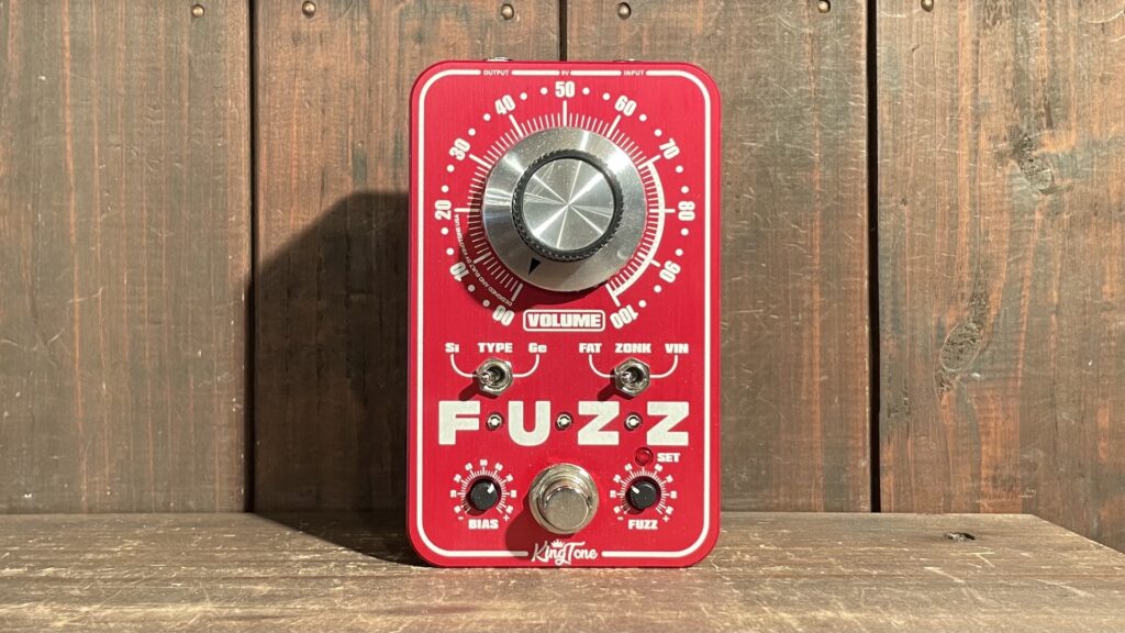 KingTone miniFUZZ V2 Red | TONE BLUE