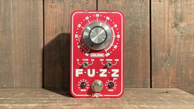KingTone miniFUZZ V2 Red | TONE BLUE